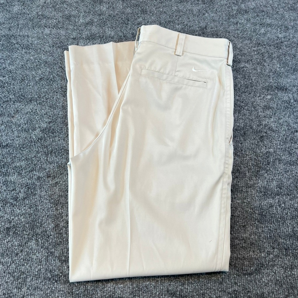 Nike Golf Dri-FIT Mens Golf‎ Pants 30x32 Beige Active Casual Comfort